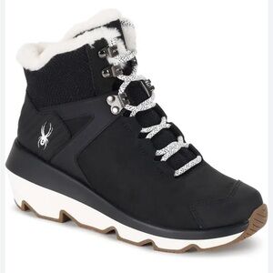 Spyder Cadence 2 Faux Fur Waterproof Ankle Boot Size 8.5M